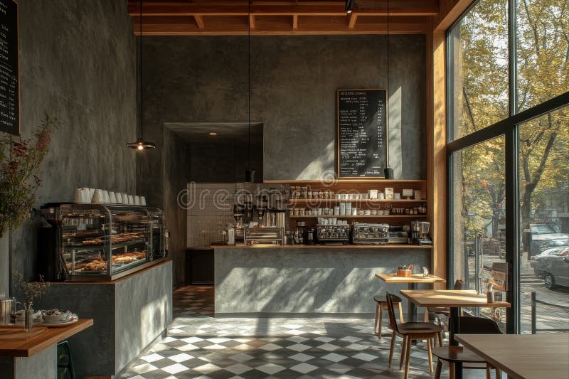 Inside the Groundwork coffee shop